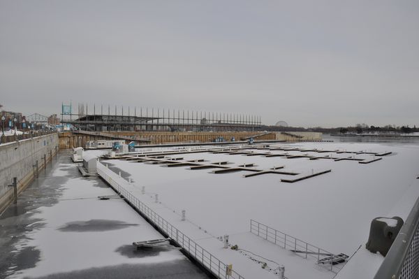 Vieux port en hivernage