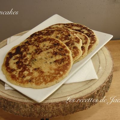 Pancakes aux pépites de chocolat