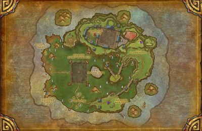 The timeless island for low geared characters