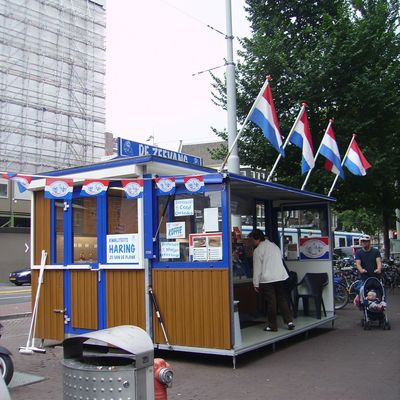 Près du port d'Amsterdam...