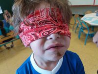Jean Zay primaire - 4 et 5 ans_dégustation à l'aveugle et parcours sportif