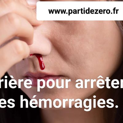 Prière n° 259 : Prière pour arrêter les hémorragies.