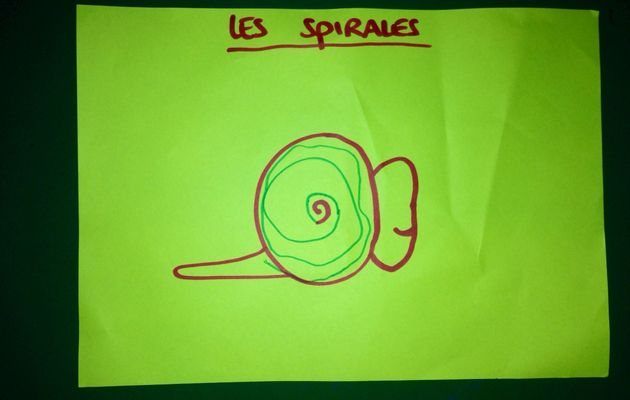 Graphisme : les spirales