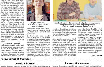 Revue de presse - 15 Mars 2011