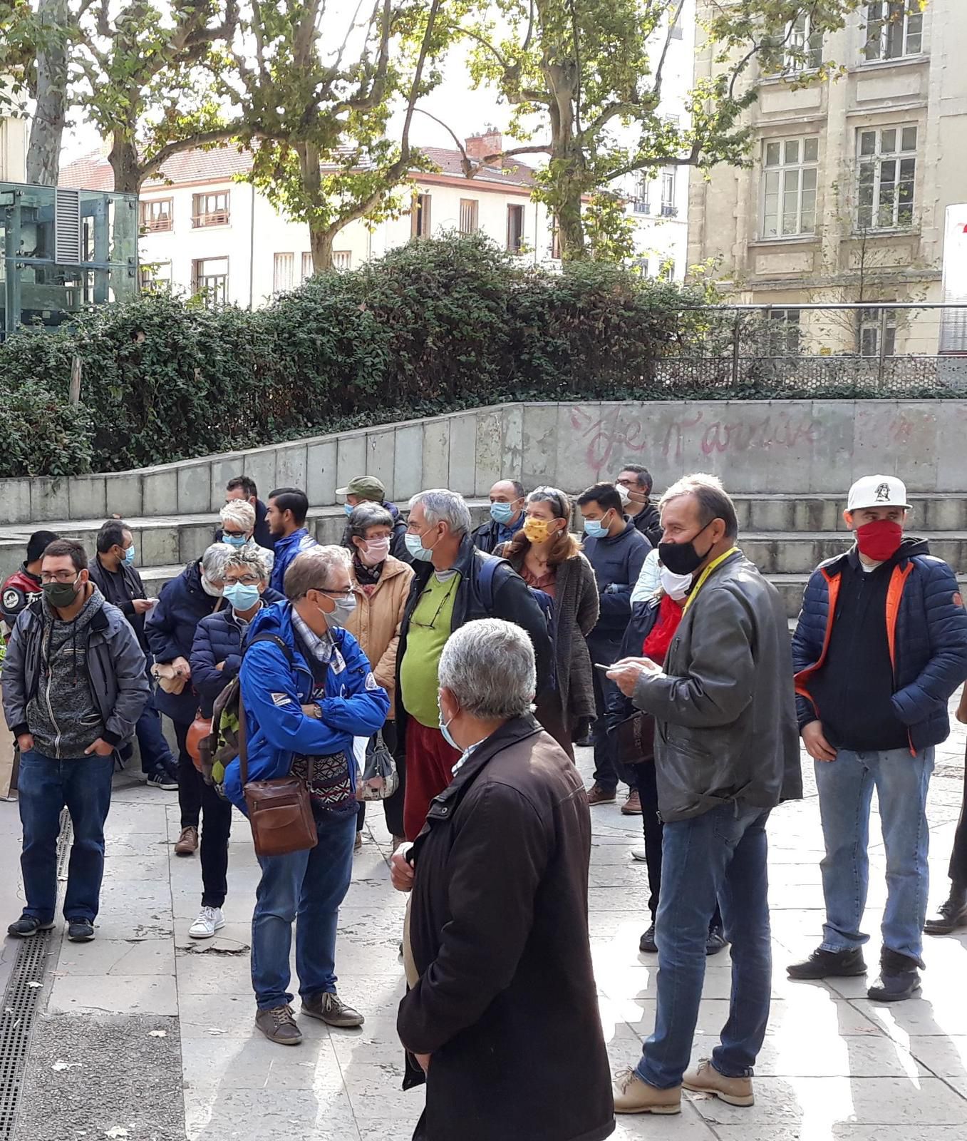 Lyon : Belle journée de lutte pour l'emploi, ce 9 octobre à l'initiave du Parti Communiste Français