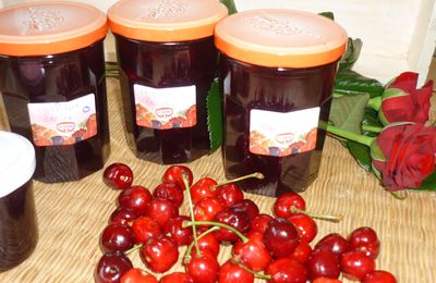 Confiture cerises facile!!!