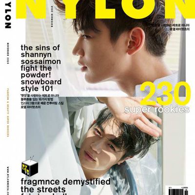 MinHo pose pour Nylon