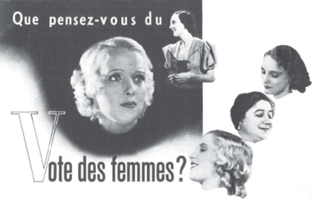 Des actrices et du droit de vote des femmes dans les années 1930