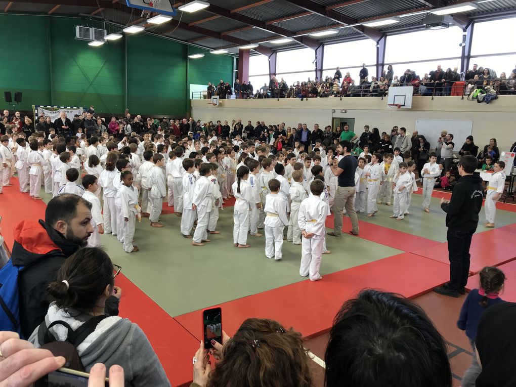 Gabriel : Compétition de judo Le Mesnil Saint Denis