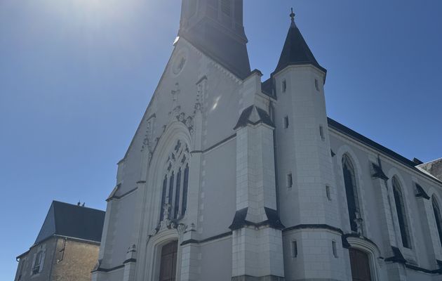 Beaumont-Louestault (37) - Eglise Saint-Martin de Beaumont la Ronce
