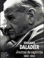 Edouard Daladier journal de captivité