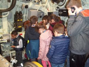 A la découverte du sous marin de la Cité de la Mer