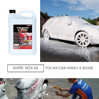 Nước rửa xe ô tô Focar Car Wash & Shine Hà Nội