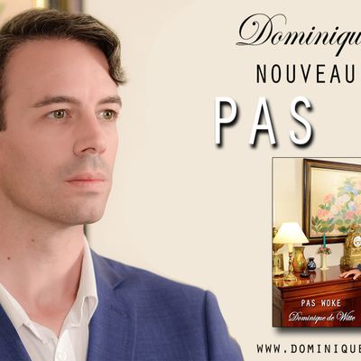 "PAS WOKE" : Le nouveau single de Dominique de Witte. Une chanson contre le Wokisme !