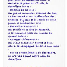 Nom des arrêts de bus