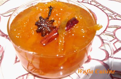 Confiture d'orange aux épices