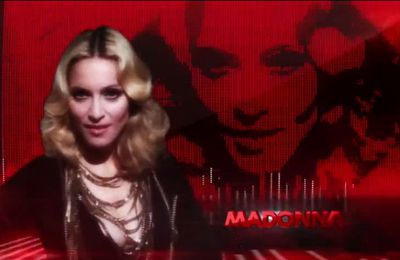 Video: Madonna in NRJ TV commercial - October 2012