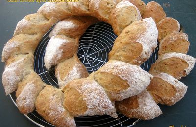 Couronnes épis aux céréales