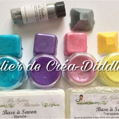 Tutoriel de mon savon gemmmes arc-en-ciel ... 