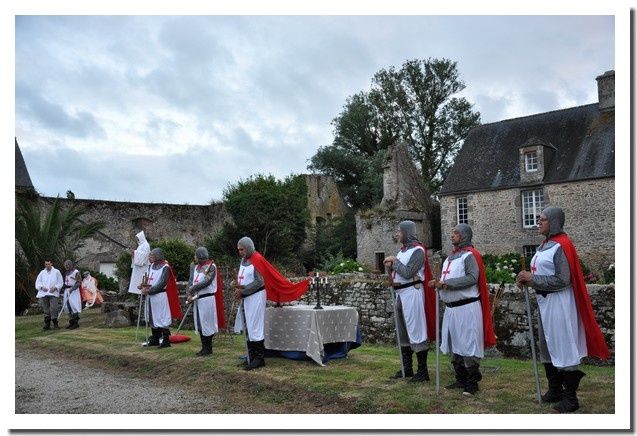 Valcanville, visite théatralisée de la commanderie