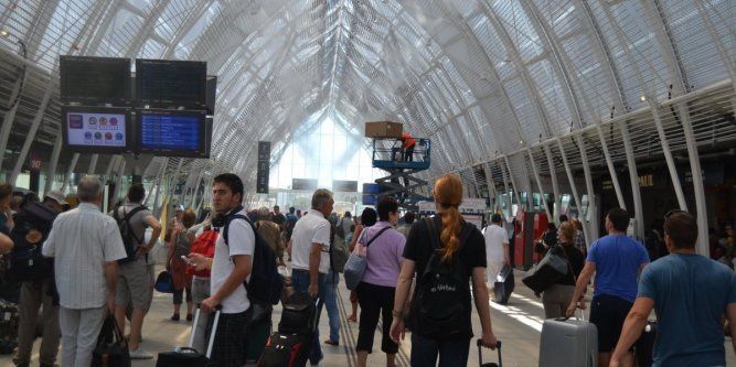 La nouvelle gare de Montpellier St Roch