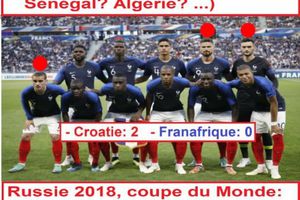 Coupe du Monde 2018, Croatie contre qui? en langue Française.