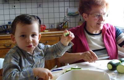 En vacances chez Papounet et Mamounette