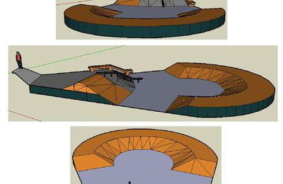 Plan du futur Skate Park