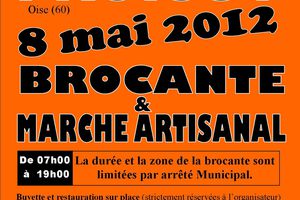 Brocante et Marché Artisanal du 8 mai 2012 : J-15