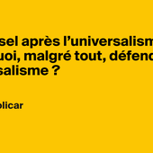 L'universel après l'universalisme - Pourquoi, malgré tout, défendre l'universalisme ? 2/2 - AOC media