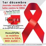 Journée mondiale de lutte contre le SIDA : HomoSFèRe se mobilise !