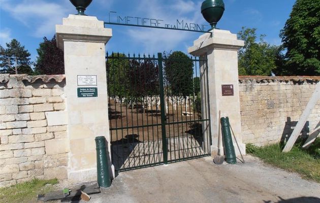 Des soldats russes inhumés au cimetière de la marine de Rochefort-sur-Mer (17)