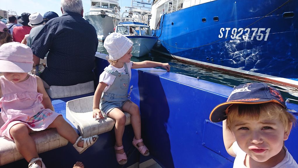 Balade en bateau bus à Sète 