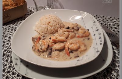 Crevettes à la Normande