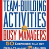Team building activities increase understanding among the workers