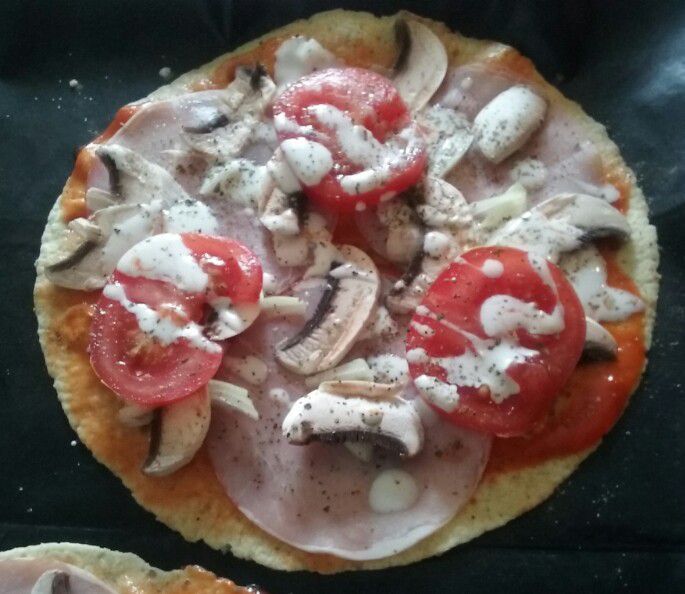 Tortizza ou pizza tortilla 