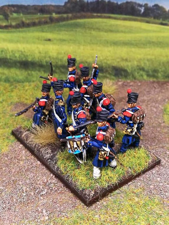 Infanterie de marine 1813-14.
