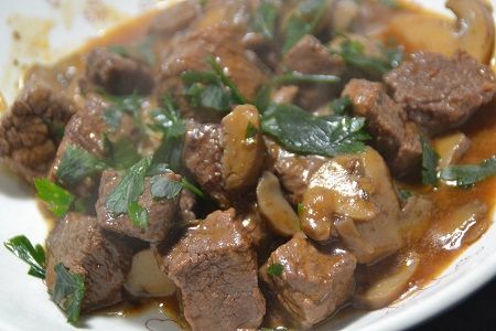 Boeuf au vin rouge au cookeo