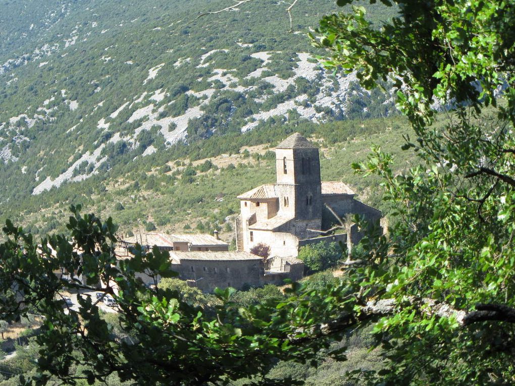 Rodellar ( Aragon. Parc naturel de la Sierra et des gorges de Guara ) Les gorges du Mascún.