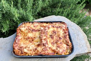 Lasagnes épinards et chèvre frais