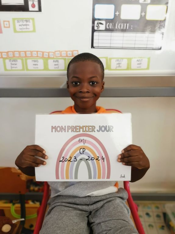 La rentrée à "la grande école" valait bien une petite photo...