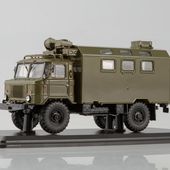 SSM1192 GAZ-66 Military Kung truck /khaki/ * SSM