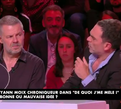 Yann Moix bientôt chroniqueur dans l'émission d'Éric Naulleau "De quoi j'me mêle" sur C8 : "Je n'aurais pas fait de télé si ce n'était pas avec vous deux"