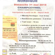 Dimanche 31 mai: fête de la marche nordique