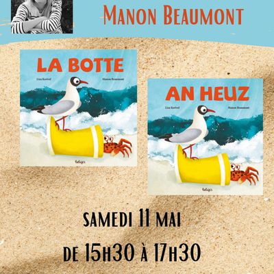 Dédicace de l'illustratrice Manon Beaumont le samedi 11 mai