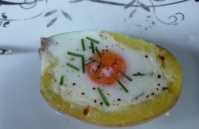 OEUF EN COCOTTE DE POMME DE TERRE