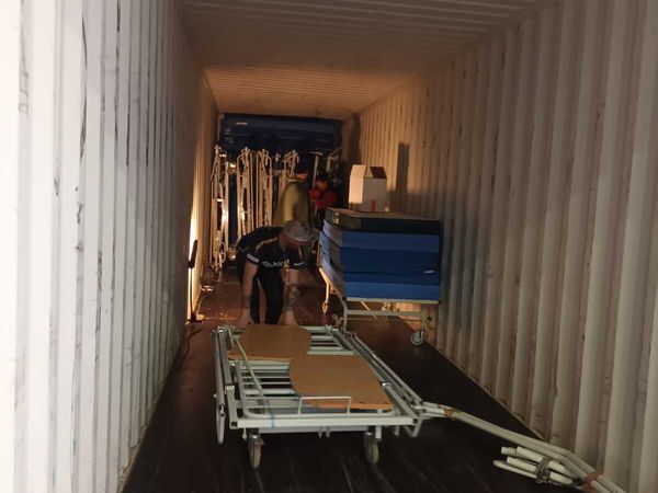 De Salies vers la Guinée : un container pour le 304ème convoi !