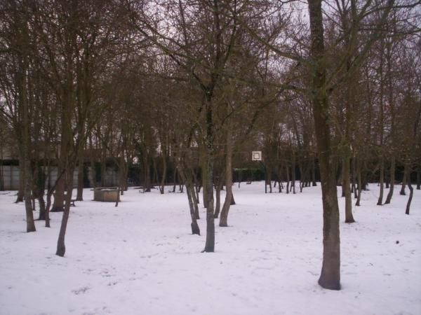 rue de la Ramonerie sous la neige