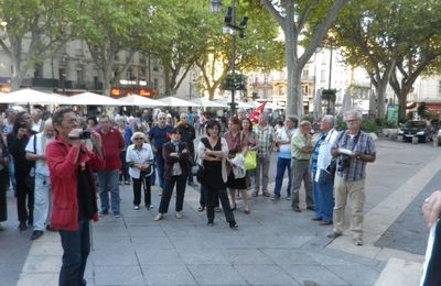 Manifestation pour la paix  lundi 21 septembre 2015