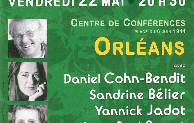 ORLEANS 22 mai, Meeting EUROPE-ECOLOGIE